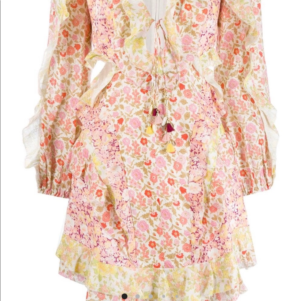 Zimmerman Goldie Spliced dress